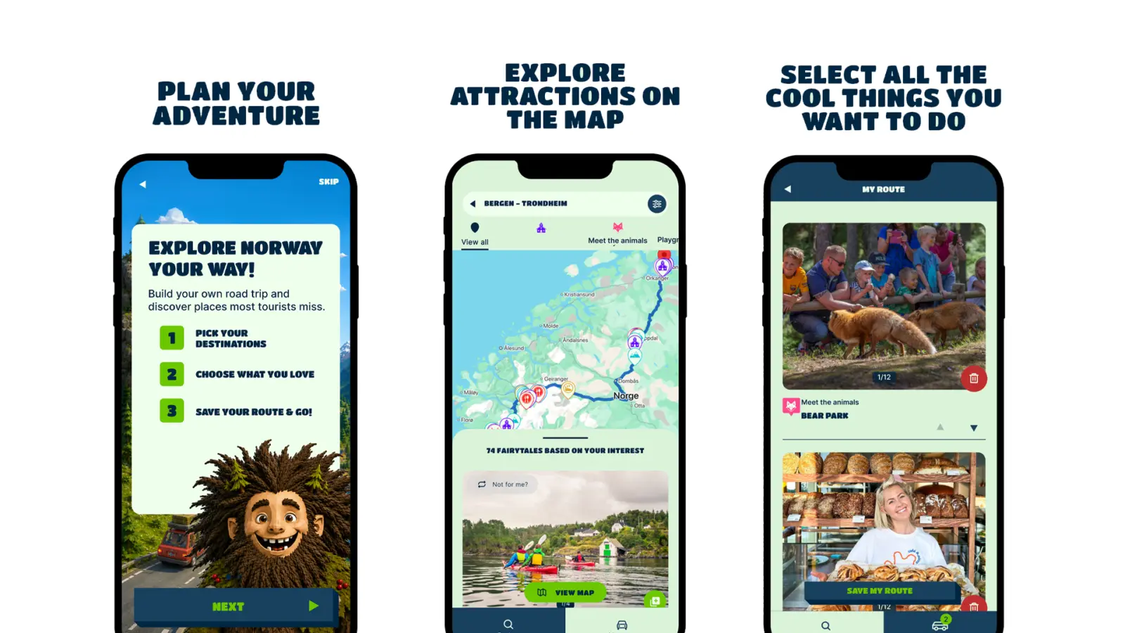 Fairy tale screens travel