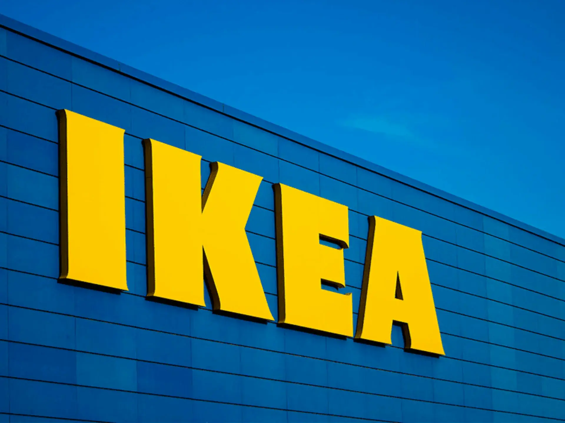 Ikea pa husvegg